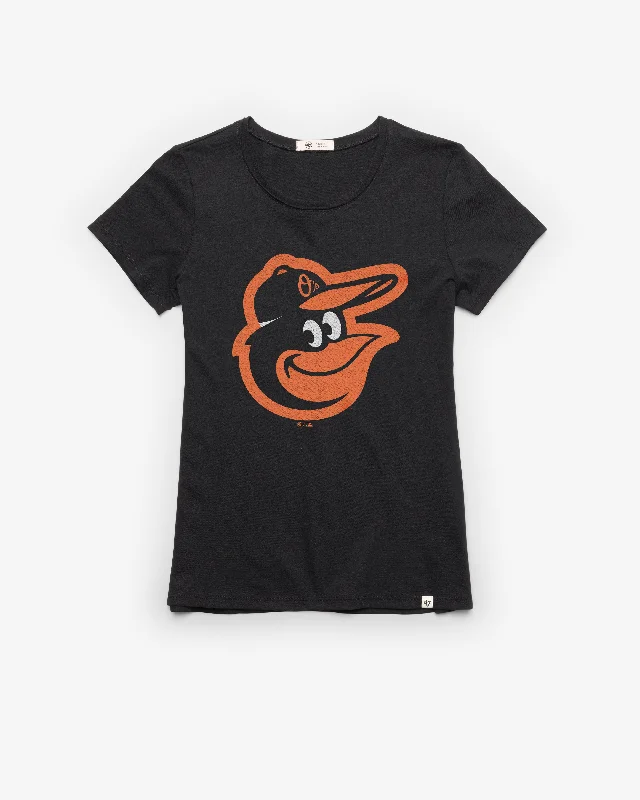 versatile short sleeve t-shirts for outdoor activities -BALTIMORE ORIOLES PREMIER '47 FRANKIE TEE WOMENS