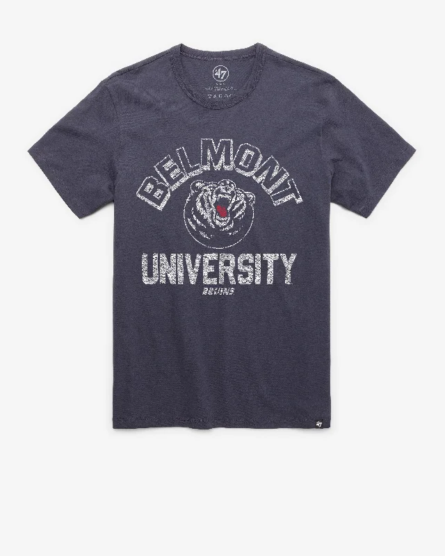 stylish short sleeve shirts for men’s casual wear -BELMONT BRUINS RETROGRADE '47 FRANKLIN TEE