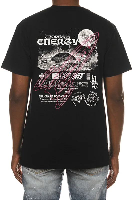 modern short sleeve shirts with graphics -Billionaire Boys Club BB Energy SS Tee