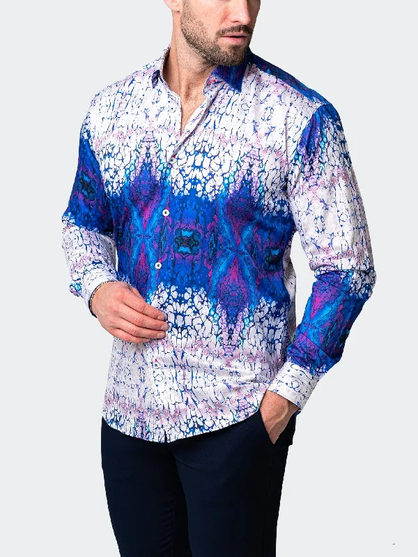 Men's rugby shirts-Fibonacci Imense Blue