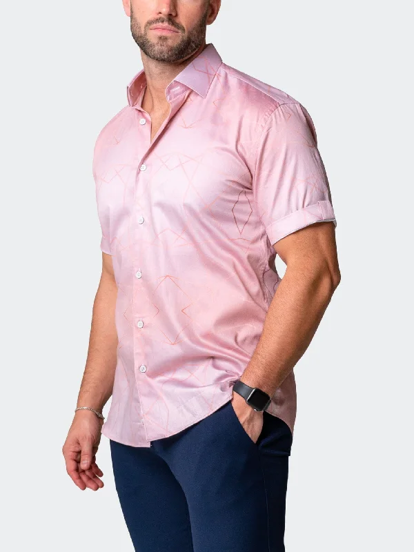 Men's skate shirts-Galileo Faster Pink