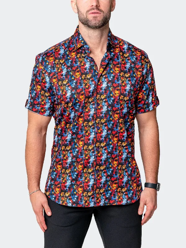 Men's celebration shirts-Galileo QwanTwo Multi