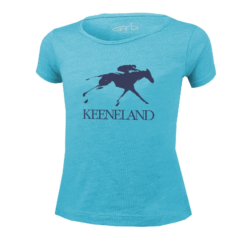 men’s simple short sleeve shirts -Garb Keeneland Toddler Charlotte Tee