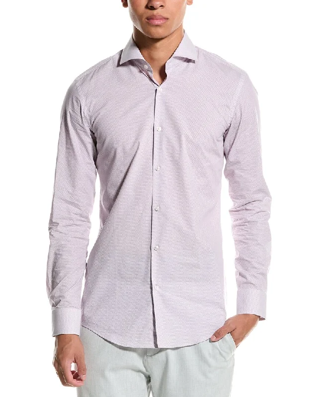 Men's oxford shirts-Hugo Boss Slim Fit Shirt