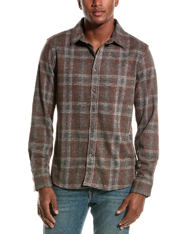 Men's handcrafted shirts-JOE’S Jeans The Logger Knit Shirt