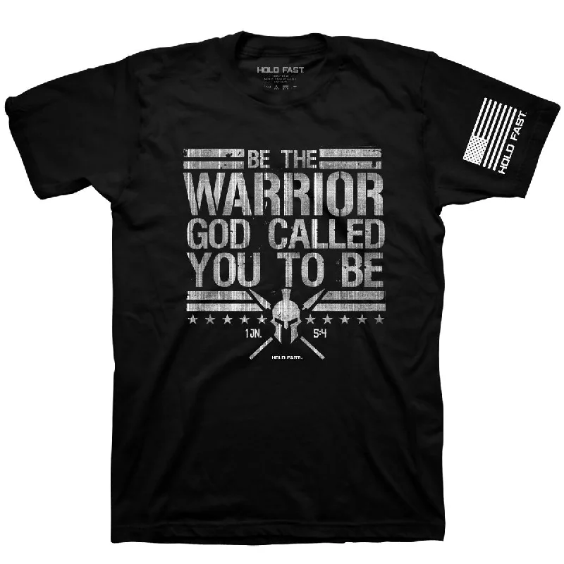 fashionable short sleeve t-shirts for work wear -Hold Fast Warrior Christian Unisex T-Shirt