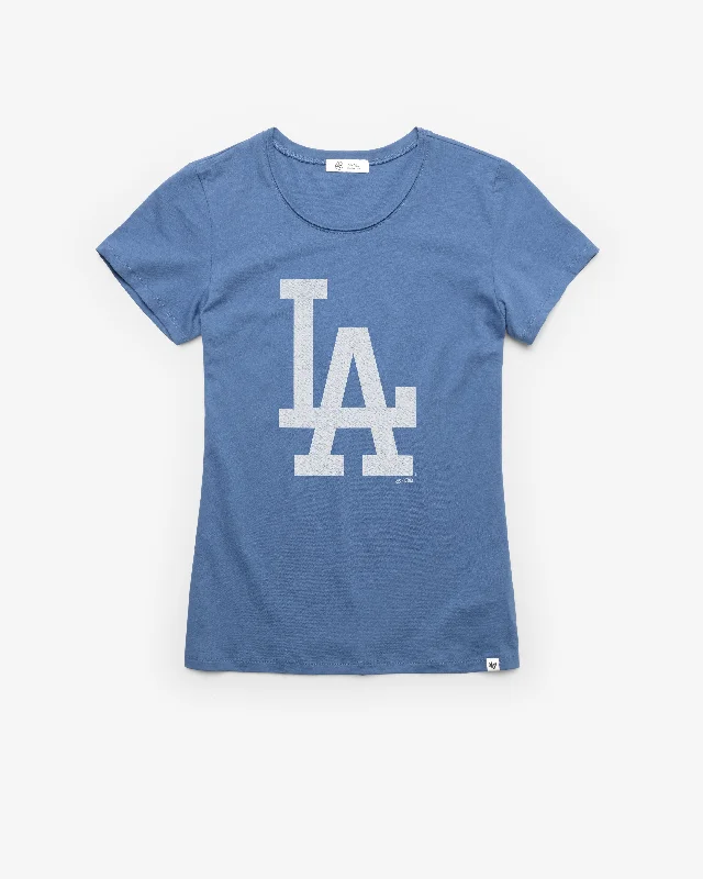 cool graphic short sleeve shirts for men -LOS ANGELES DODGERS PREMIER '47 FRANKIE TEE WOMENS