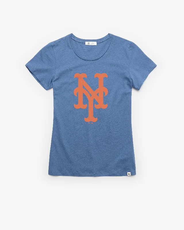 trendy short sleeve shirts for men’s beach wear -NEW YORK METS PREMIER '47 FRANKIE TEE WOMENS