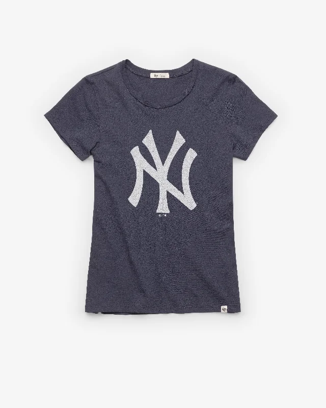 premium short sleeve shirts for men’s fashion -NEW YORK YANKEES PREMIER '47 FRANKIE TEE WOMENS