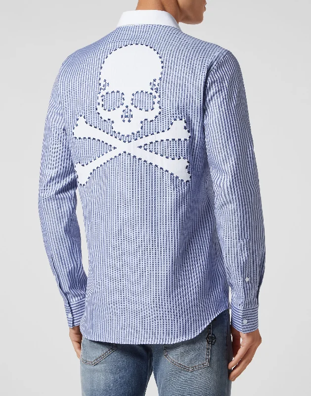 Men's on-sale shirts-Shirt Sugar Daddy Cut LS Skull&Bones