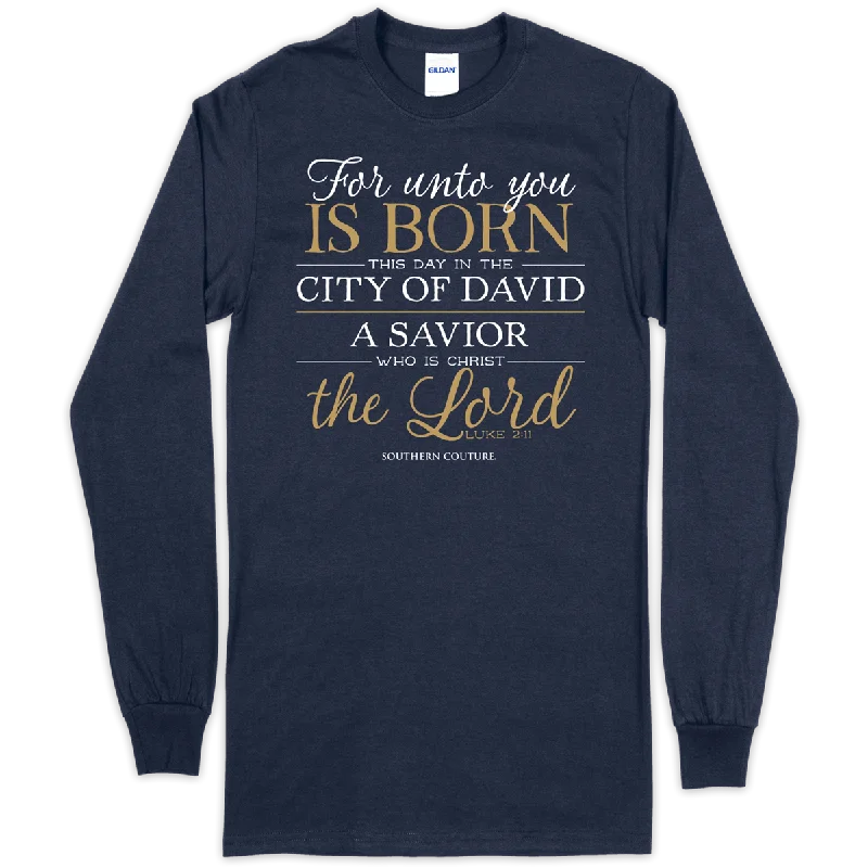 classic short sleeve t-shirts for everyday wear -Southern Couture For Unto You Faith Soft Long Sleeve T-Shirt