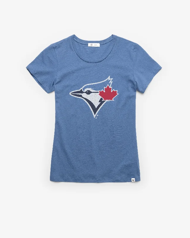 casual short sleeve shirts with pockets for men -TORONTO BLUE JAYS PREMIER '47 FRANKIE TEE WOMENS