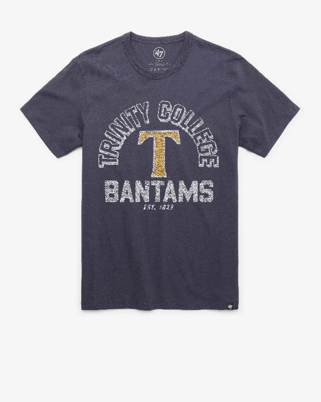 men’s short sleeve shirts for laid-back days -TRINITY COLLEGE BANTAMS RETROGRADE '47 FRANKLIN TEE