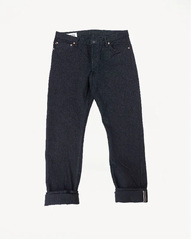 Men's pants with strong seams-16oz - MIJ13 Okayama Spirit Kuro - Super Guy