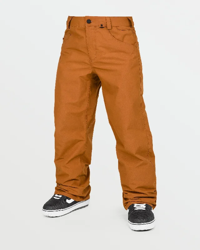 Men's pants for trail wear-Mens 5-Pocket Pants - Caramel