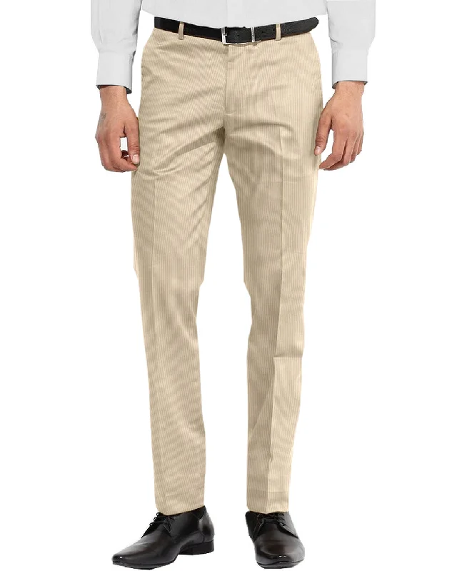 Men's pants for husky builds-Brisbane Moss Beige Corduroy