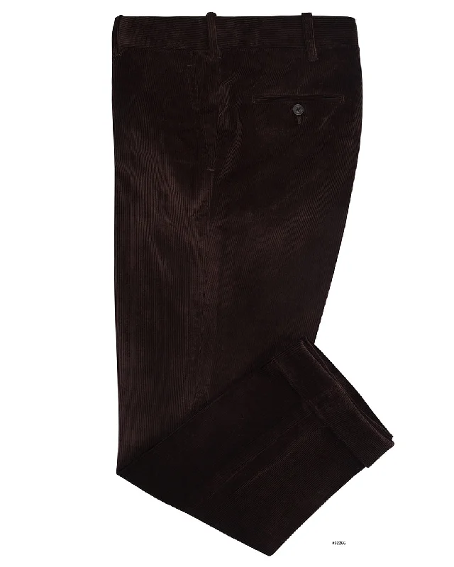 Men's pants for nature-Brisbane Moss Brown Corduroy