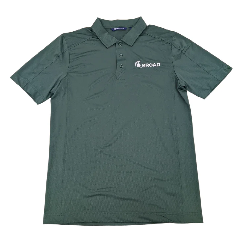 men’s comfortable and affordable short sleeve shirts -Broad College of Business Unisex Polo (Cutter & Buck)