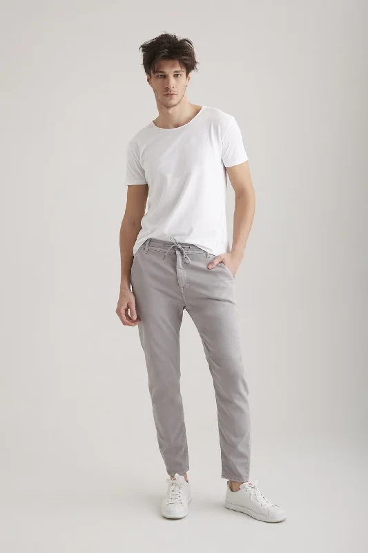 Men's pants with calm design-Felix Jogger Chino Pants Grey