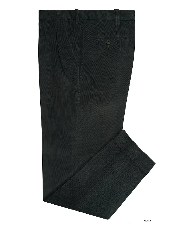 Men's pants for fun weekends-Dark Ash Grey 14 Wale