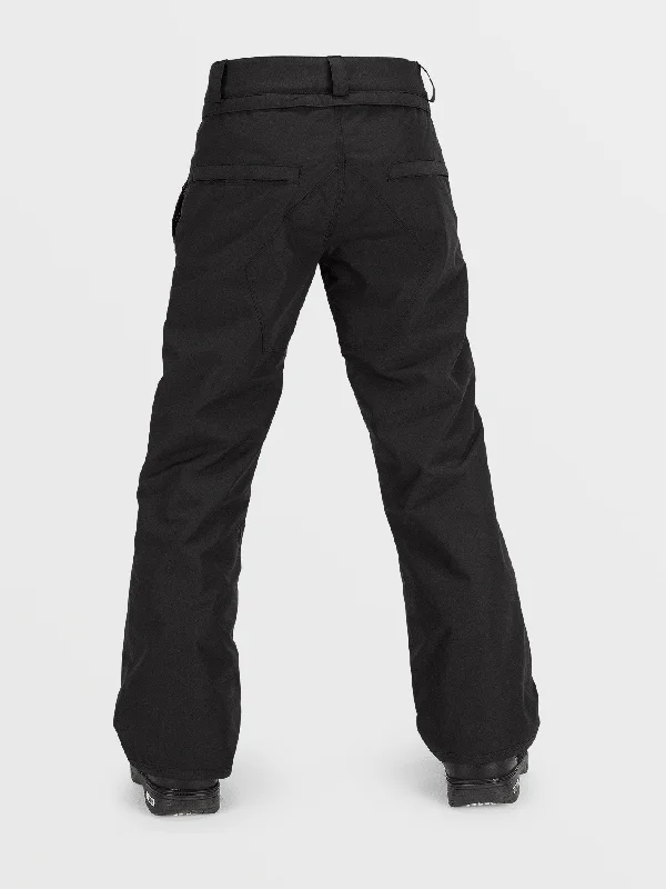 Men's pants for trail fashion-Kids Freakin Chino Youth Insulated Pants - Black