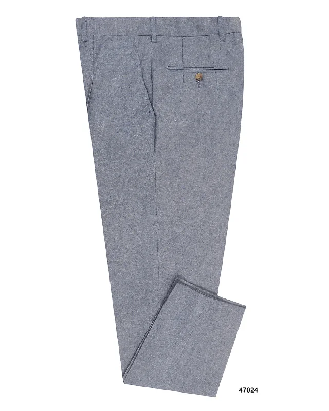 Men's pants for meetings-Indigo Canvas Pants