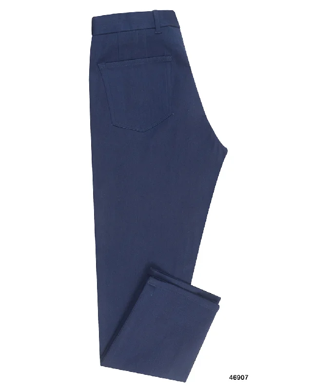 Men's pants with chill vibe-Soft Indigo Comfort Jeans