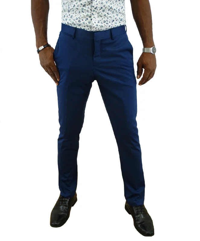 Men's pants with lean fit-PO5853,  John Holden - Men's Slim Fit Dress Pants