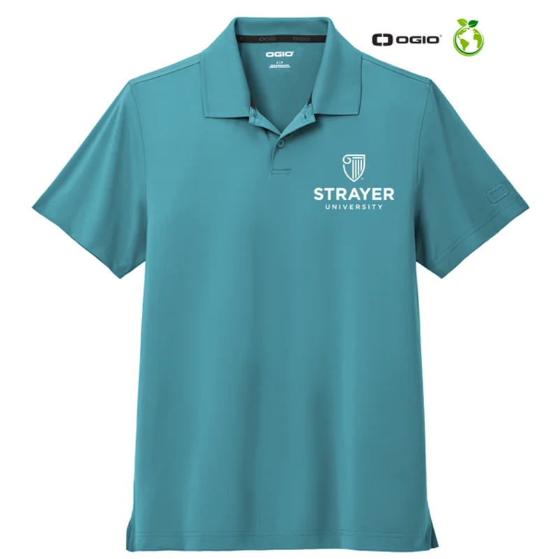 stylish short sleeve shirts with unique designs -NEW STRAYER OGIO® Regain Polo - Fusion Blue