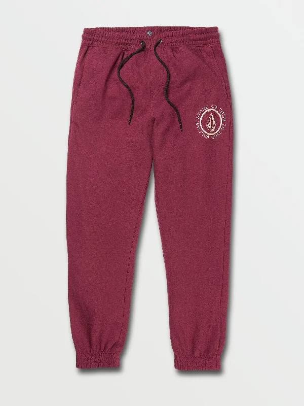 Men's pants for night vibes-Roundabout Fleece Pants - Port