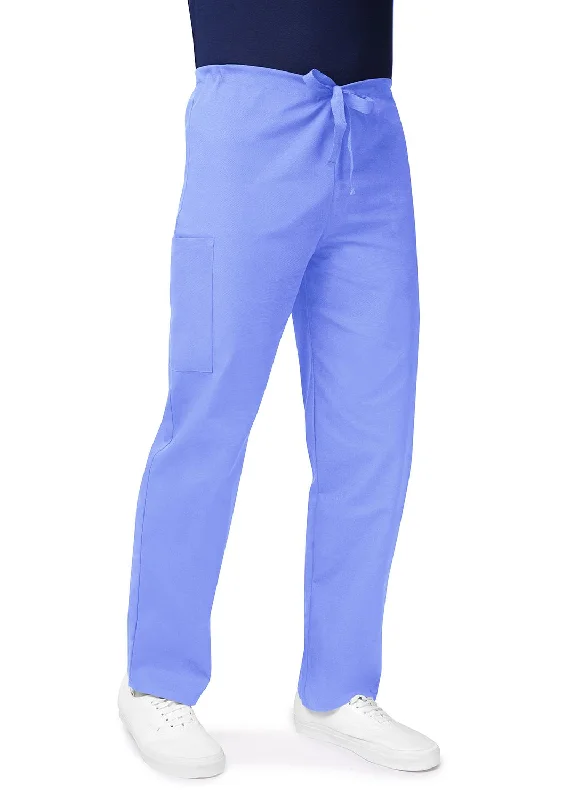 Men's pants with flex fabric-Unisex Drawstring Pants